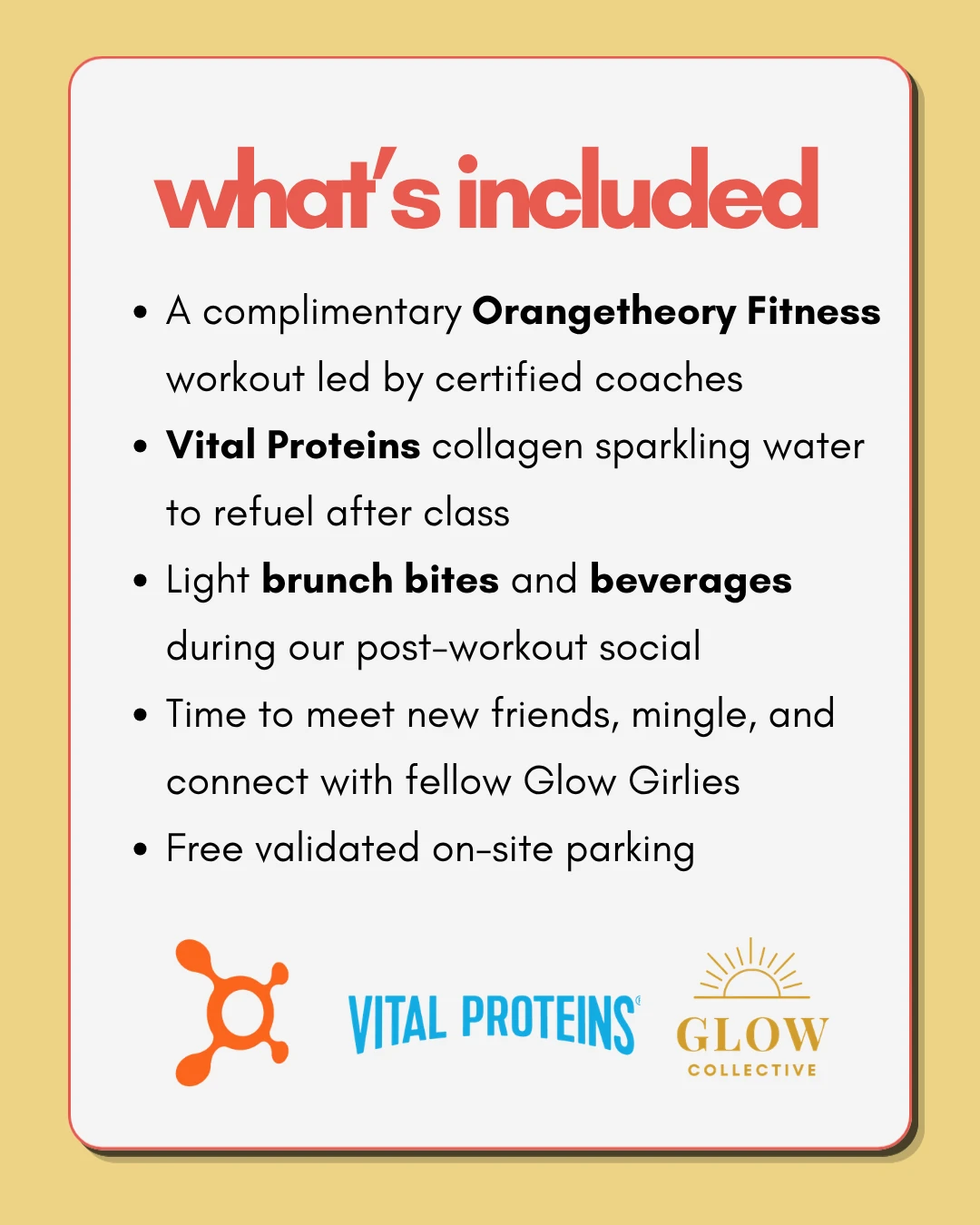 Glow & Go: Orangetheory Workout